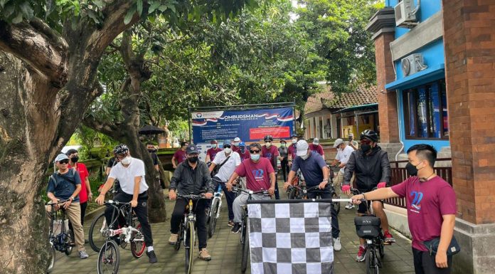 Gowes Napak Tilas warnai Peringatan HUT ke-22 Ombudsman RI Tahun 2022