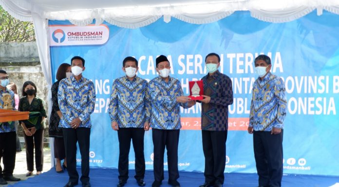 Gubernur Bali Hibahkan aset Pemprov kepada Ombudsman RI wilayah Bali