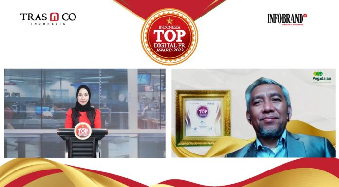 Pegadaian Raih Top Digital PR Award 2022