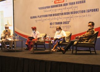 Jelang GPDRR 2022 Bali, Media Berperan Membangun Kesadaran Publik dalam Mengurangi Risiko Bencana