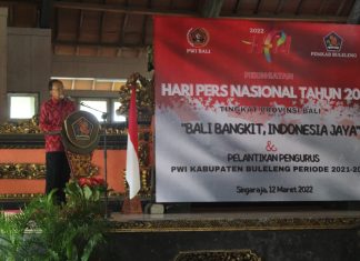 Hadiri Puncak HPN 2022, Ini Pesan Gubernur Koster