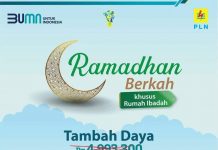 Nikmati Promo Ramadhan Berkah PLN, Tambah Daya untuk Rumah Ibadah Hanya Rp 150 Ribu