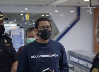 Datang dari Australia, Sandiaga Uno Apresiasi E-CD Bea Cukai Ngurah Rai