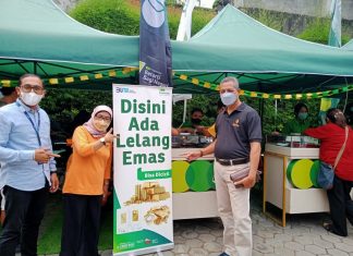 Kanwil VII PT Pegadaian Denpasar Bali Gelar Bazar Emas dan Kuliner Ramadhan 1443 H