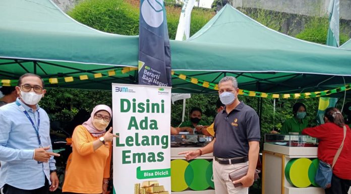 Kanwil VII PT Pegadaian Denpasar Bali Gelar Bazar Emas dan Kuliner Ramadhan 1443 H