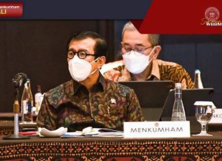 Yasonna Laoly Tegaskan Dukungan GPDRR di Bali