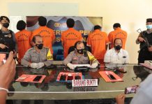 Sat Res Narkoba Polres Tabanan Berhasil Amankan Lima Perantara Jual Beli Narkoba