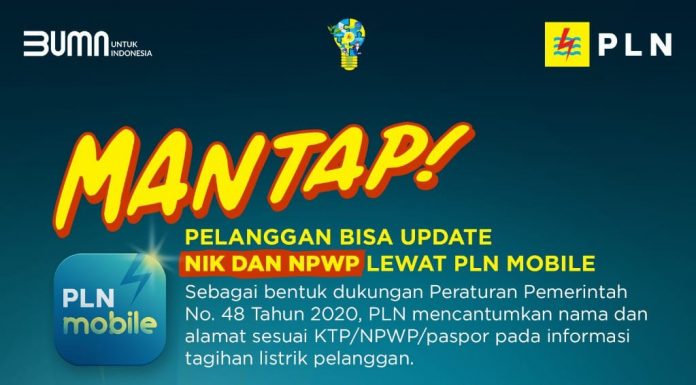Perbaharui Data NIK dan NPWP Pelanggan Kini Bisa Lewat PLN Mobile, Ini Caranya!