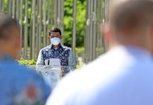 GPDRR 2022, Bendera Merah Putih dan Bendera PBB Berkibar di Bali