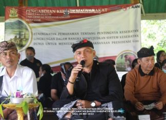 Dukung G20, Fakultas Hukum Universitas Mahasaraswati Lakukan Bakti Sosial ke Danau Tamblingan
