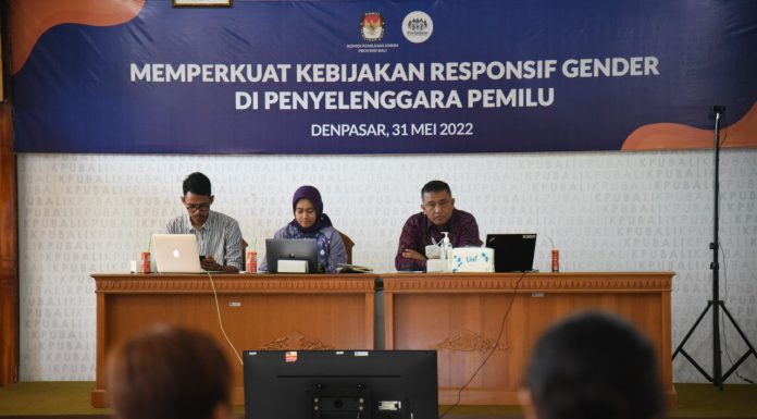 Upaya Perkuat Kebijakan Responsif Gender di Lembaga Penyelenggara Pemilu