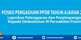 Buka Posko Pengaduan PPDB, Simak Penjelasan Plt Kepala Ombudsman RI Wilayah Bali