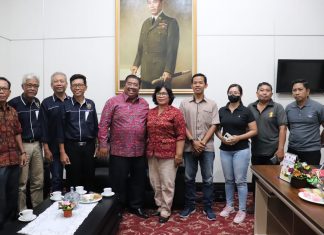 PWI Bali Sowan ke Bupati Buleleng Persiapan Porwanas 2022