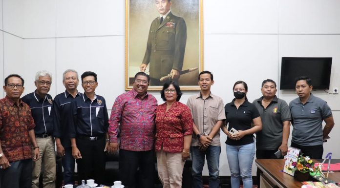 PWI Bali Sowan ke Bupati Buleleng Persiapan Porwanas 2022
