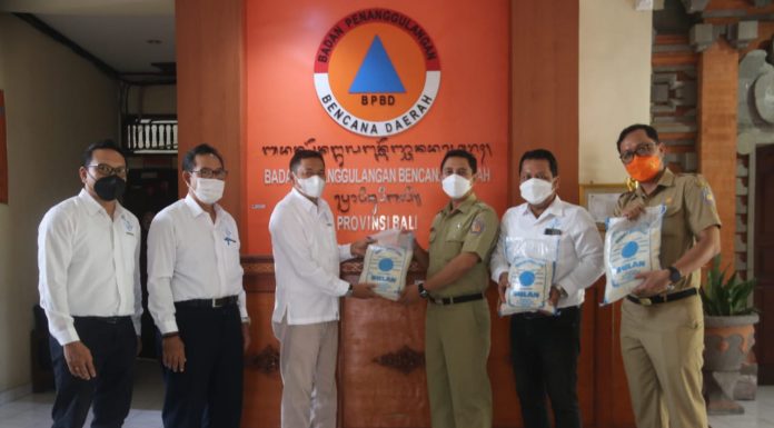 INKINDO Salurkan Bantuan 2,5 Ton Beras Melalui Pemprov Bali
