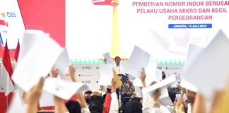 Lebih 60 Persen Kontribusi UMKM di bidang Perekonomian, Presiden Tekankan Prntingnya Izin bagi UMKM