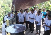 Tim Pembinaan dan Pengawasan Produksi Arak Bali Turun ke Kabupaten Jembrana
