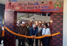 Kembangkan Klaster Local Economy Development melalui Beachwalk Pempek Expo 2022