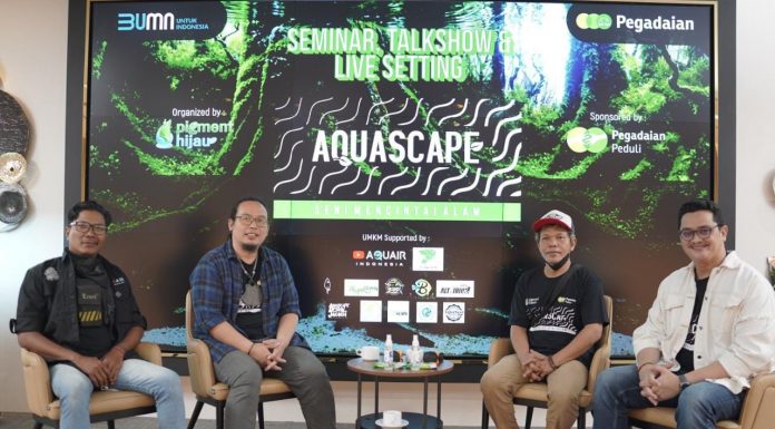 Ajak Masyarakat Buka Peluang Usaha Aquascape, Pegadaian Dorong Peduli Lingkungan Sekaligus Tingkatkan Ekonomi