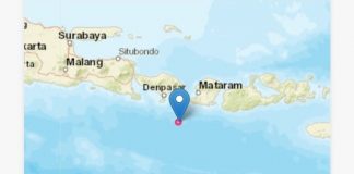 Bali Diguncang Gempa Tektonik 5.8 SR