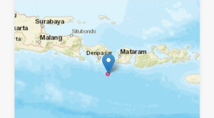 Bali Diguncang Gempa Tektonik 5.8 SR