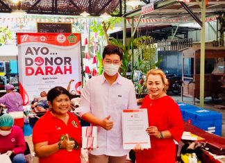 Hikmast dan Komunitas Perempuan Flobamora Sang Dewi Sumbang 53 Kantong Darah