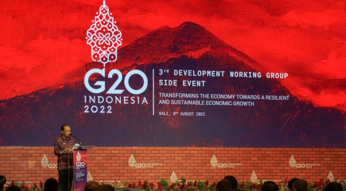 Gubernur Wayan Koster Paparkan Konsep Ekonomi Kerthi Bali di Side Event G20 Indonesia