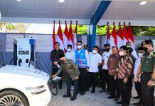 Sambut Presidensi G20, Wapres Ma’ruf Amin Tinjau Kesiapan SPKLU PLN