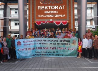 Rektor Unmas Denpasar Dukung penuh ASPI demi Perkembangan Bidang Perencanaan Wilayah dan Kota di Indonesia