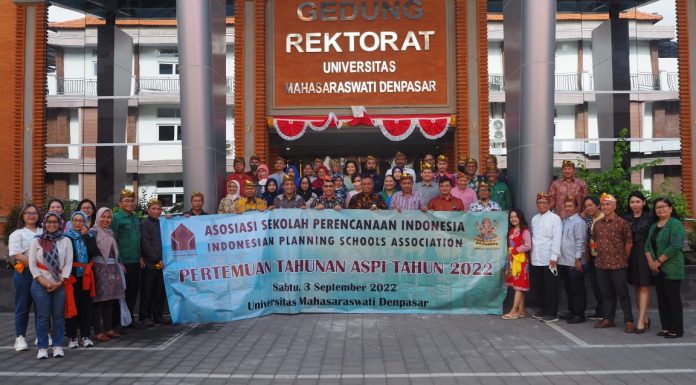 Rektor Unmas Denpasar Dukung penuh ASPI demi Perkembangan Bidang Perencanaan Wilayah dan Kota di Indonesia