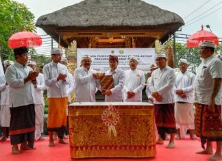 Anak Agung Ketut Oka Adnyana Kembali Dikukuhkan sebagai Bandesa Adat Panjer, Anak Agung Ketut Sudiana Tegaskan Ini