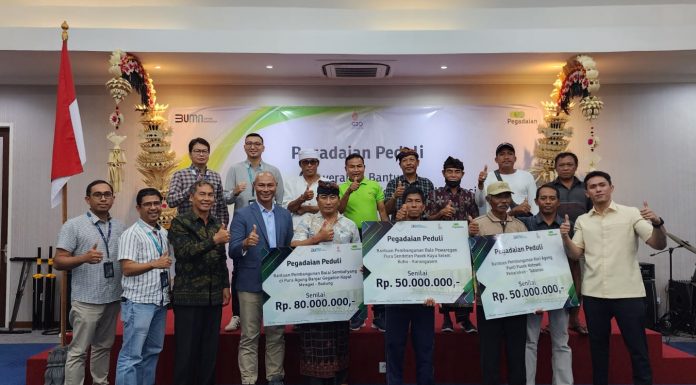PT Pegadaian Kanwil VII Denpasar Salurkan TJSL, Segini Besarannya