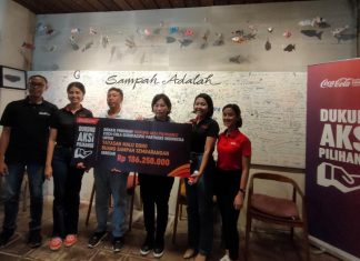 Perluas Program Penanganan Sampah, CCEP beri Donasi ke Yayasan Malu Dong Buang Sampah Sembarangan