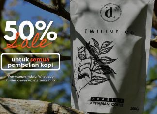 Sale! Potongan Harga Twiline Coffee Hingga 50%, Simak Tanggalnya