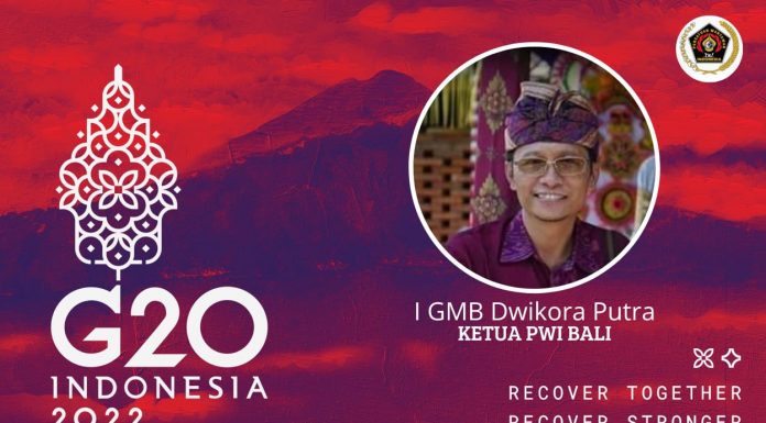 PWI Bali Dukung KTT G20, Ini Paparan I GMB Dwikora Putra