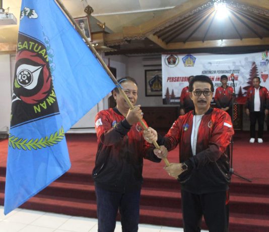 Porwanas Jatim, Kadisdikpora Sampaikan Pesan Gubernur Bali kepada Kontingen PWI Bali