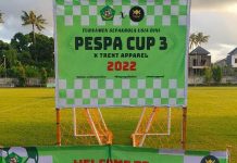 Peringati HUT ke-5, Pespa Padangsambian gelar Turnamen Sepak Bola Usia Dini