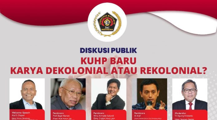 KUHP Baru Tertinggal Dua Abad