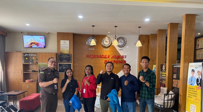 Ajak Mahasiswa Kunjungi Kejari Denpasar, FH Undwi Denpasar Implementasikan MBKM