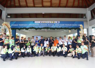 Bandara Internasional I Gusti Ngurah Rai Bali Layani Hampir 1 Juta Penumpang pada Natal dan Tahun Baru