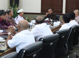 Tindak Lanjuti Arahan Gubernur, Pemprov Bali-Hiswana Migas gelar Rakor