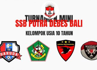 Turnamen Mini Sepak Bola SSB Putra Debes Bali, Ini Empat Tim KU10 yang Lolos ke Fase Semifinal