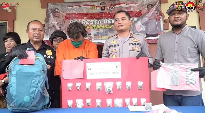 Simpan Ganja, WNA Belarusia Diamankan Polisi