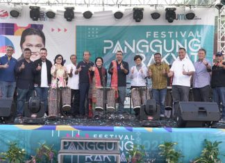 Pegadaian Ramaikan Festival Panggung Rakyat BUMN di Parapat