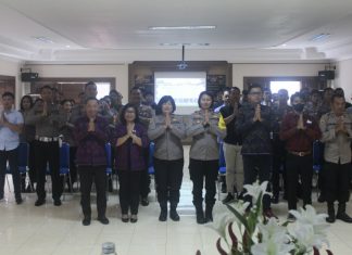 Kenalkan Prodi Magister Hukum Unmas Denpasar, Tim Sosialisasi Kunjungi Polres Badung