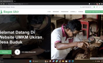 Gebrakan Media Promosi UMKM Berbasis Website Karya Mahasiswa Unmas Denpasar