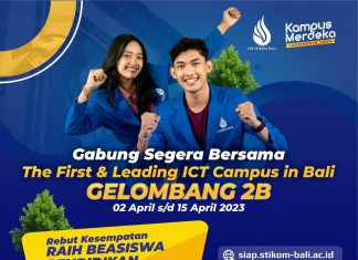 Be The First, Kuliah di STIKOM ITB Bali Yuk!