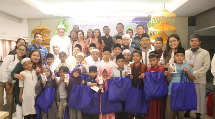Laksanakan CSR, Best Western Cluster Bali Santuni Anak Yatim Piatu dan Buka Bersama