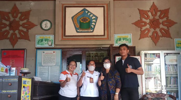 Konsen Pengelolaan Sampah, I Putu Khrisna Yoga Penuhi Tugas KKN Tematik Tahun 2023