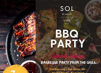 BBQ Party, SOL by Melia Kuta Bali Launching Dinner Service only Friday